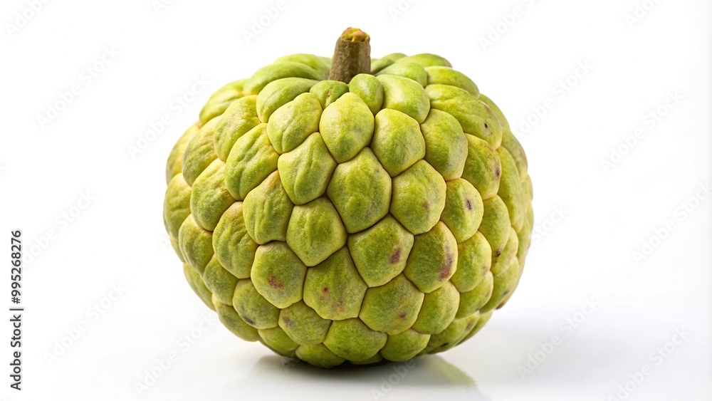 Custard apple fruit isolated on white background Custard apple fruit isolated on white background