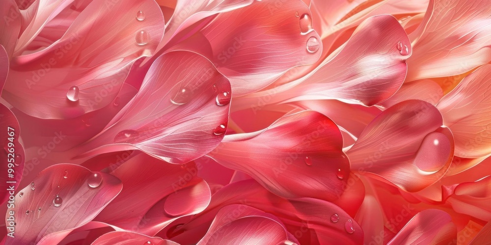 Sublime Beauty. Smooth, glossy, and waxy flower petals, plant texture concept Sublime Beauty. Smooth, glossy, and waxy flower petals, plant texture concept
