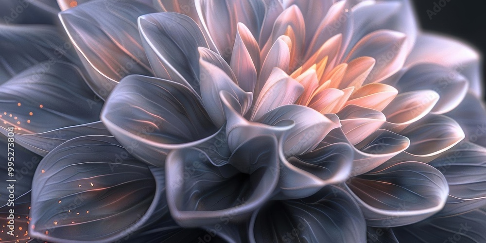Elegant Floral Beauty. Smooth, silky, and delicate flower petals, plant texture Elegant Floral Beauty. Smooth, silky, and delicate flower petals, plant texture