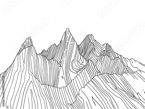 One Line Mountain Range: Embracing Diversity for a Collective Ascend