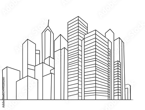Sole Structure: One-Line Depiction of Corporate Grandeur