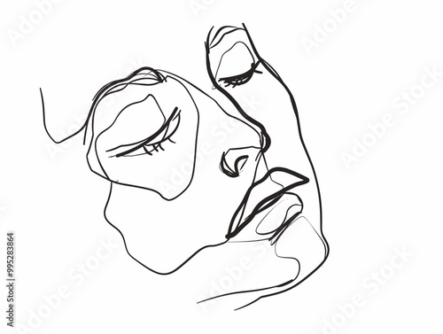 Exhaustion Etched: The Weary Lines of a Job Seeker's Journey