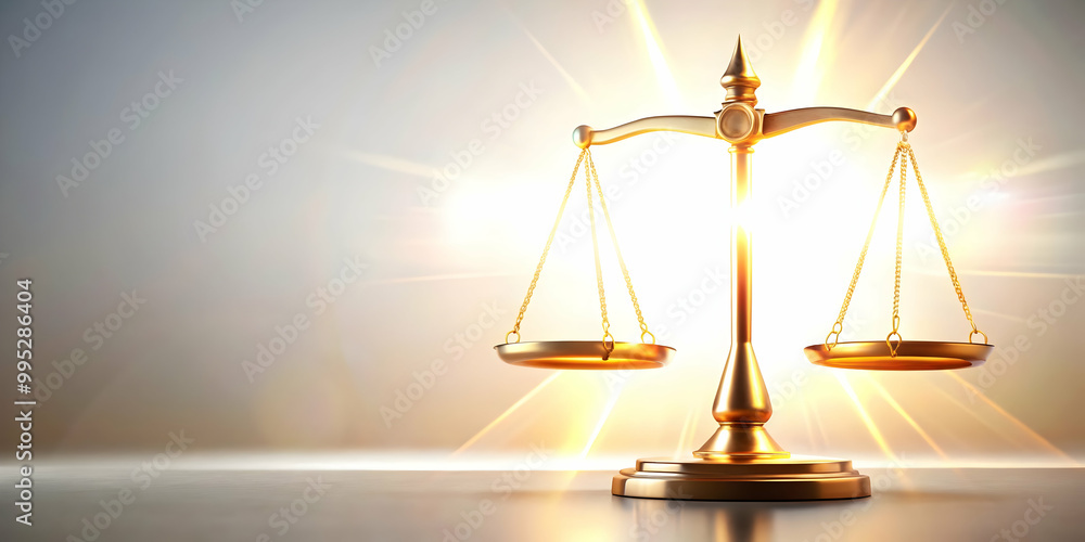 3D Plain Soft Yellow Background with Glowing Justice Scales for Equality and Law Concept - Ideal for Human Rights Day with Ample Copy Space 3D Plain Soft Yellow Background with Glowing Justice Scales for Equality and Law Concept - Ideal for Human Rights Day with Ample Copy Space