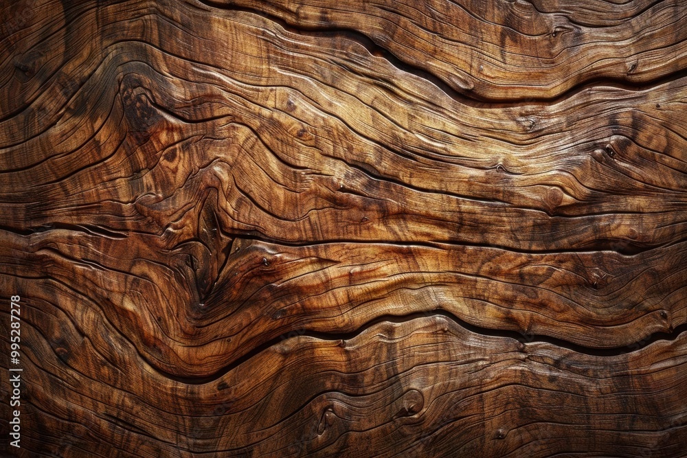 Naklejka premium Uniquely Patterned Wood Texture. Distinctive and Beautiful Concept