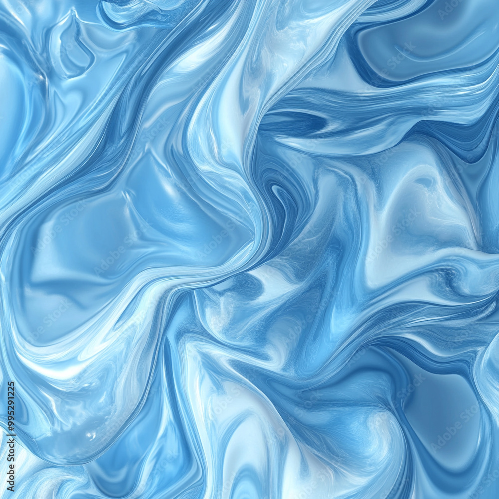 Baby Blue Cute Abstract Texture Zoom Virtual Background - Baby Blue Cute Abstract Texture Zoom Virtual Background -