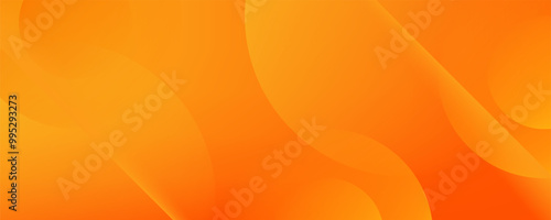Abstract orange background with circles. eps 10