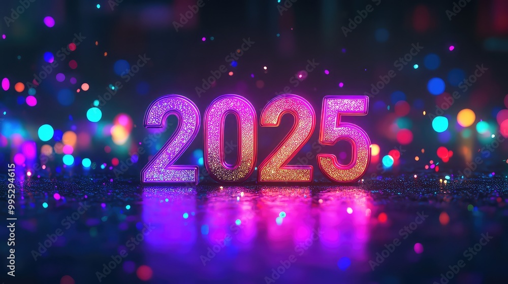 Happy New Year Greetings 2025 , Generative AI Happy New Year Greetings 2025 , Generative AI