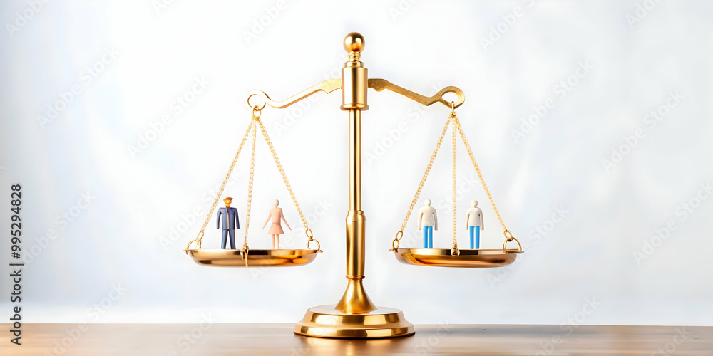 Flat Glowing Abstract Digital Scales of Justice and Human Rights Symbols Representing Balance and Fairness on Human Rights Day � A Vibrant Vector Illustration Flat Glowing Abstract Digital Scales of Justice and Human Rights Symbols Representing Balance and Fairness on Human Rights Day � A Vibrant Vector Illustration