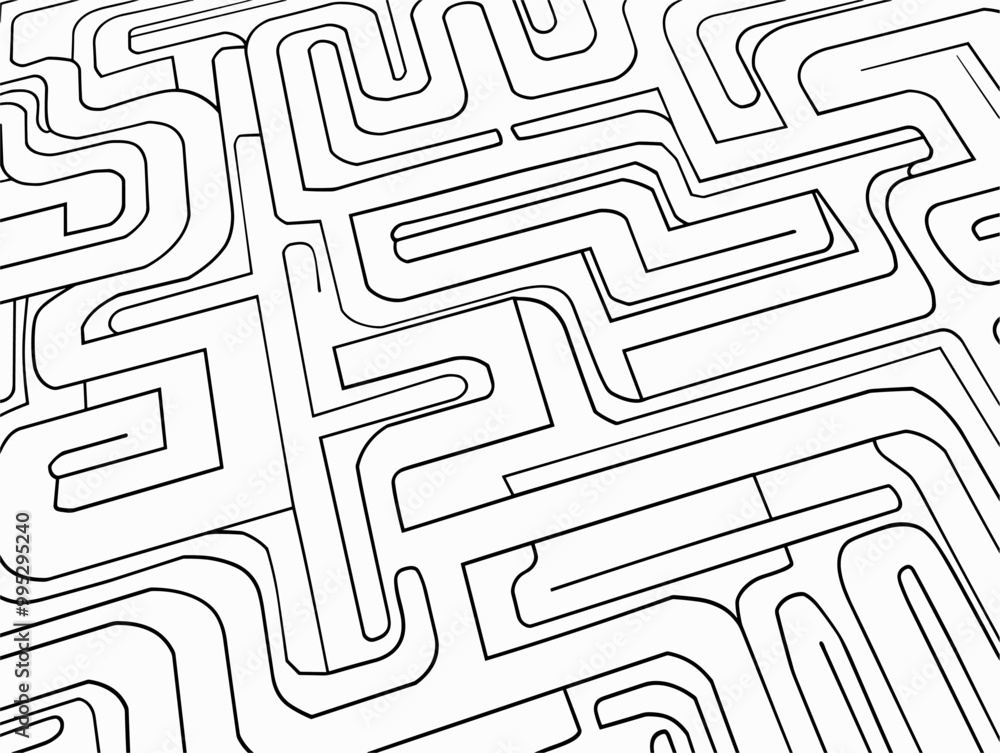 Navigating Complexities: A Labyrinth in the Simplicity of a Single Line Navigating Complexities: A Labyrinth in the Simplicity of a Single Line