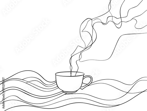 Zenith of Grace: The Essence of Tranquil Tea Ritual in an Elegant Line