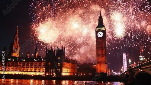 Bonfire Night: On November 5th, the UK celebrates Bonfire Night, commemorating the failure of the Gunpowder Plot, with fireworks and bonfires lighting up the skies photo