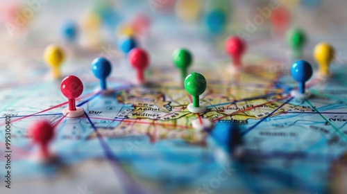 Explain the concept of market landscape analysis. How can businesses map out the competitive landscape