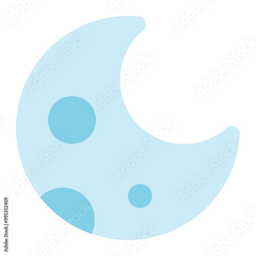 moon phase icon for illustration