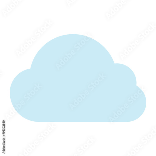 cloud icon for illustration