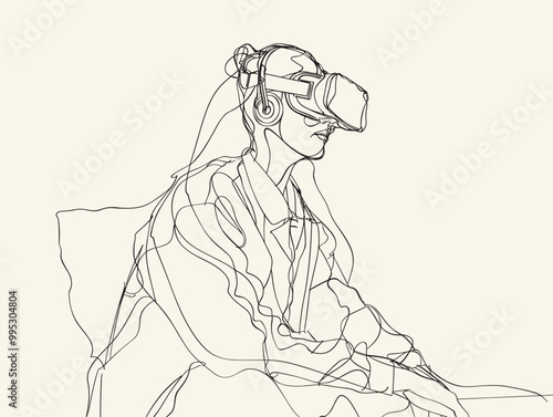 One-Line Drawing: Technology and Adaptation in Modern World