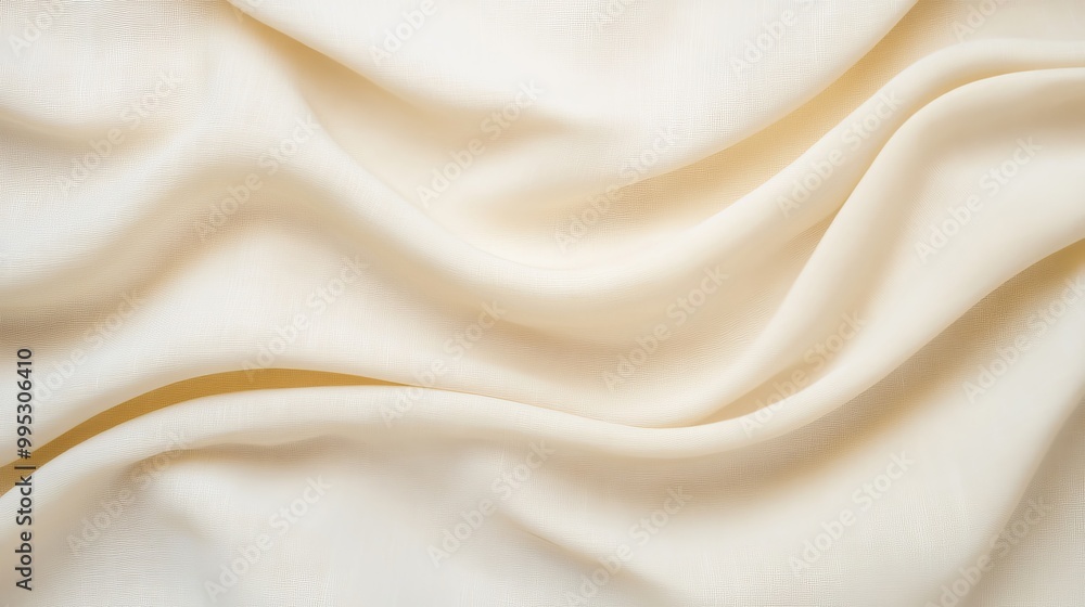 Soft Cream Fabric Texture for Elegant Backgrounds Soft Cream Fabric Texture for Elegant Backgrounds