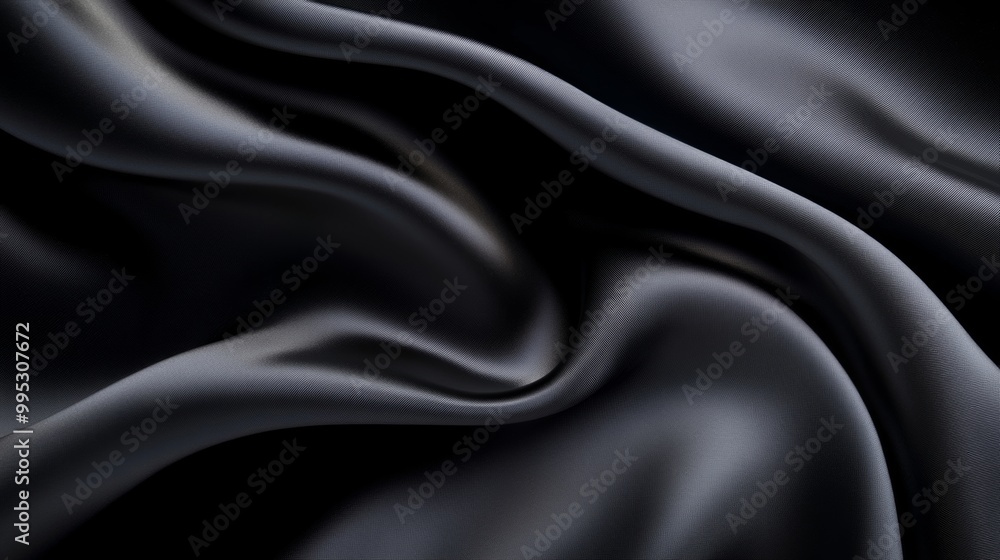 Elegant Black Fabric Texture for Stylish Designs Elegant Black Fabric Texture for Stylish Designs