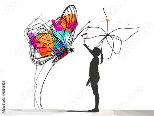 Artistic Transformation: From Canvas to Flight - The Metamorphosis of Inspiration