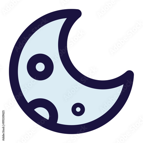 moon phase icon for illustration