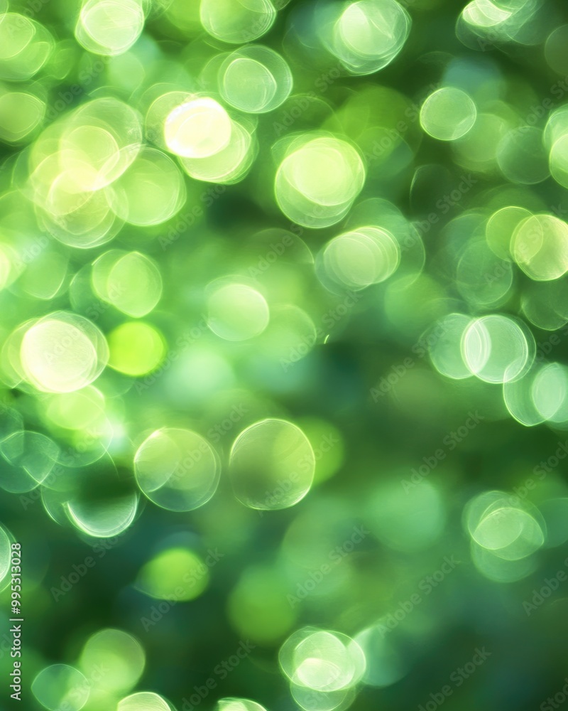 Defocused Unique Abstract Green Bokeh Holiday Illumination Defocused Unique Abstract Green Bokeh Holiday Illumination