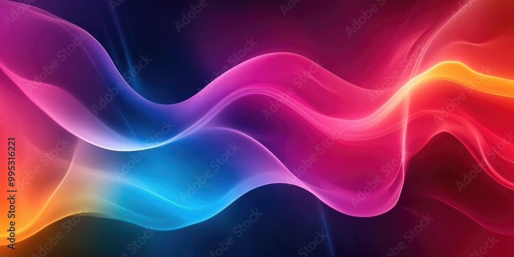 Abstract multicolored gradient background with a glowing effect showcasing vibrant hues and artistic flair Abstract multicolored gradient background with a glowing effect showcasing vibrant hues and artistic flair