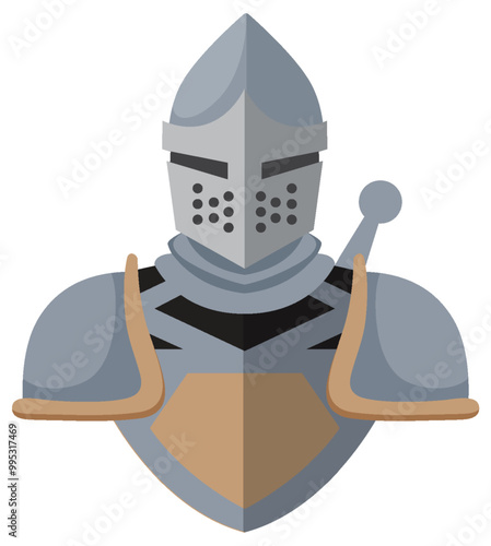 Medieval Knight in Armor