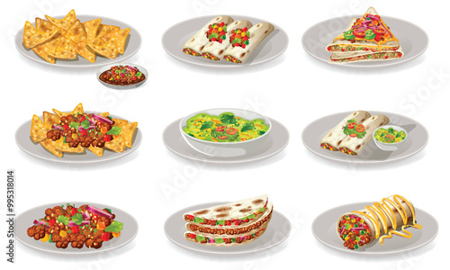 Delicious Mexican Cuisine Variety