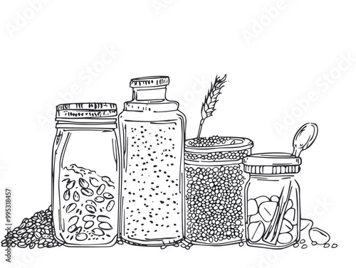 Pantry Staples: Abundance in Every Line