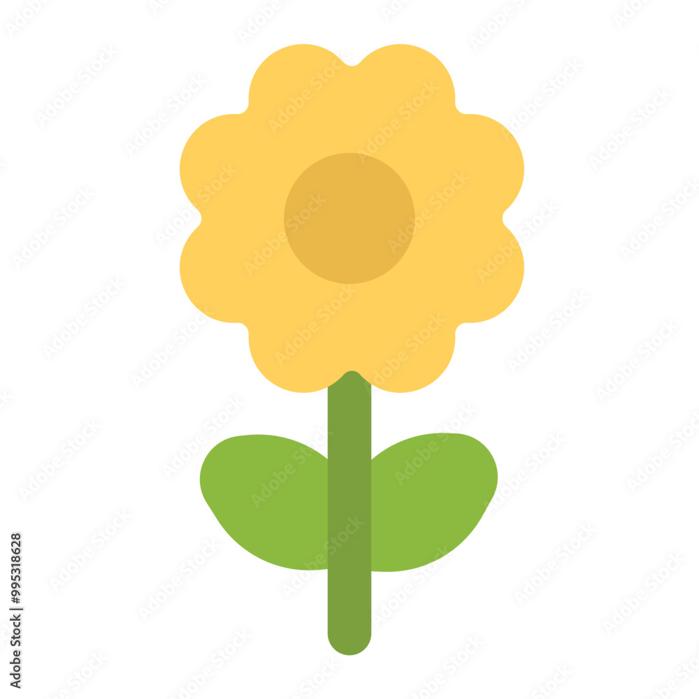 flower icon for illustration flower icon for illustration