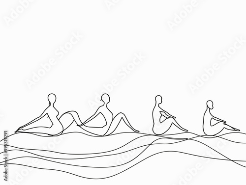 Boundless Flow: A Harmonious Convergence of Movement and Breath in Sun Salutation Yoga