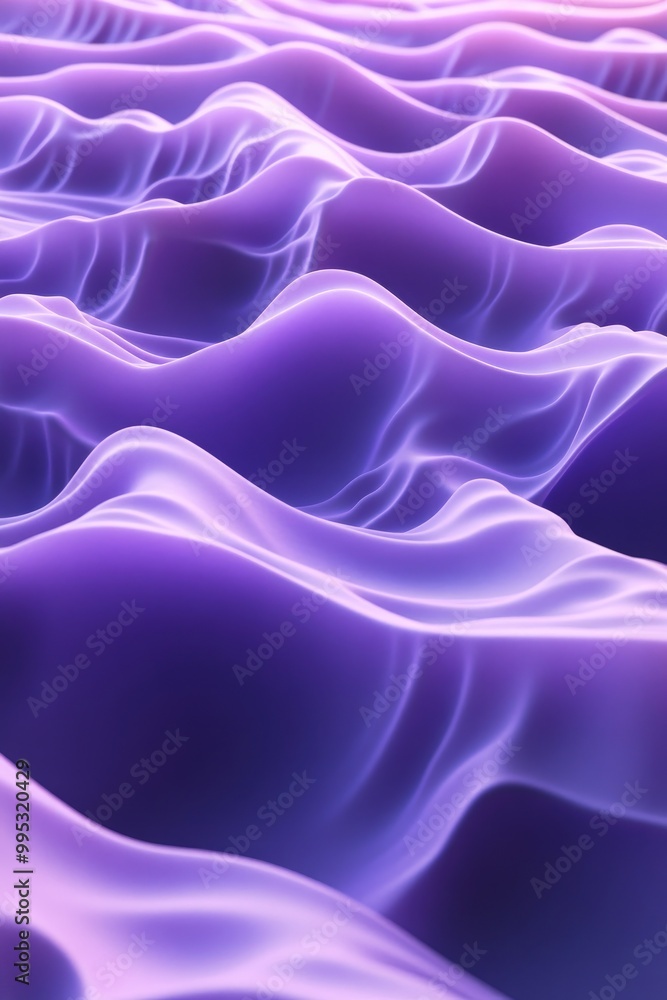 Fototapeta premium Abstract Background Render with Purple Hues