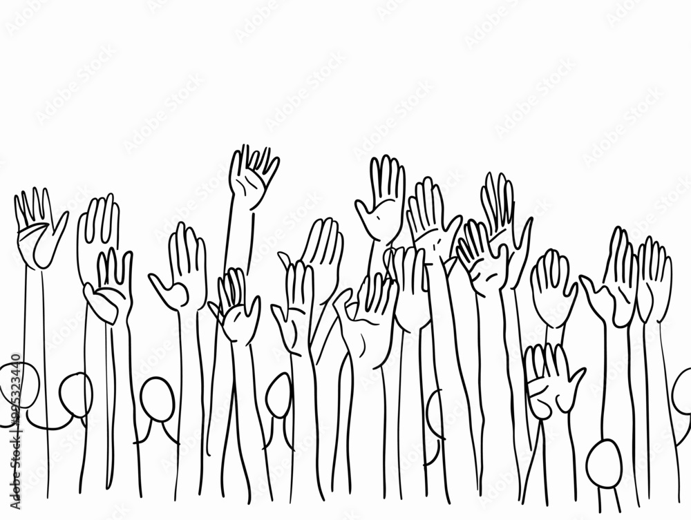 Hands United as One: Depicting Solidarity, Unity, and Collective Action through Minimalistic Lines Hands United as One: Depicting Solidarity, Unity, and Collective Action through Minimalistic Lines