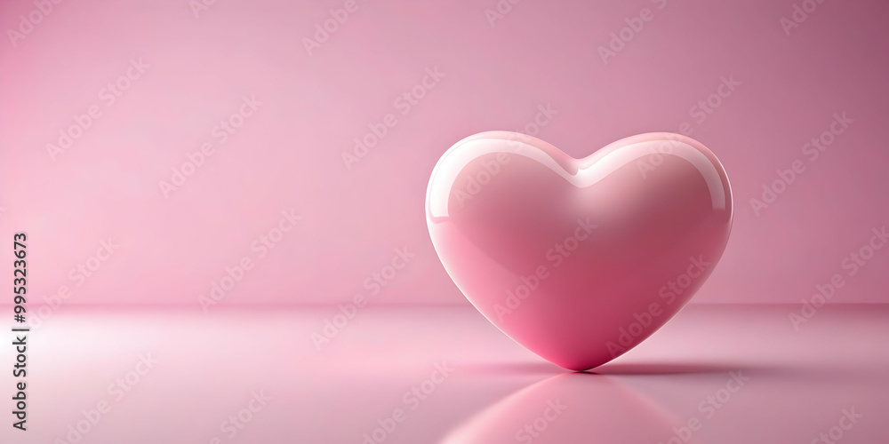 3D Soft Pink Background with Heart Icon - Compassion Message Copy Space for Human Rights Day 3D Soft Pink Background with Heart Icon - Compassion Message Copy Space for Human Rights Day
