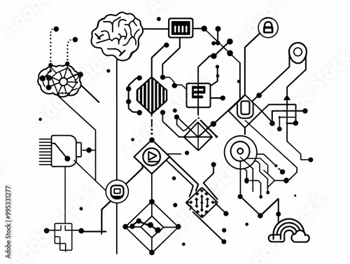 Data Optimization Flowchart: AI-Powered Network Simplification