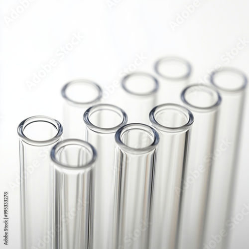 white Background, centrifuge tubes