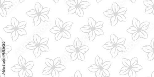 Flower pattern background. vintage flower pattern background. Floral decoration background. Flower Doodle pattern. Flower seamless pattern background. 