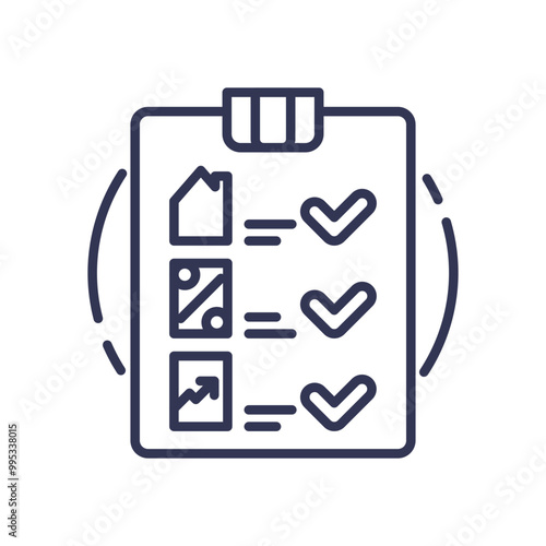 Illustration of a checklist on a clipboard, symbolizing organized expense tracking and financial management.