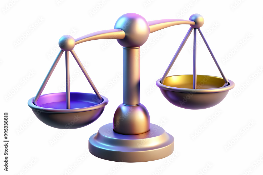 3D Close-Up of Glowing Digital Scales Balancing Light and Darkness - Symbolizing Justice, Equality, and Fairness for Human Rights Day 3D Close-Up of Glowing Digital Scales Balancing Light and Darkness - Symbolizing Justice, Equality, and Fairness for Human Rights Day