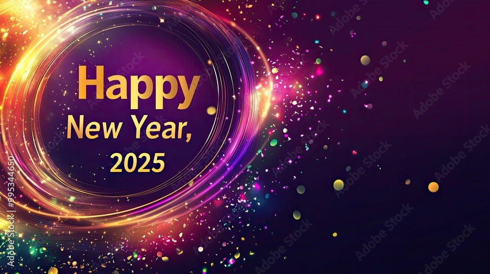 Happy New Year Greetings 2025 , Generative AI Happy New Year Greetings 2025 , Generative AI