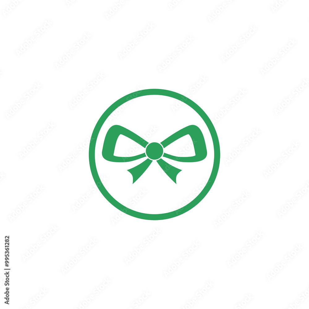 Bow tie circle icon isolated on transparent background Bow tie circle icon isolated on transparent background