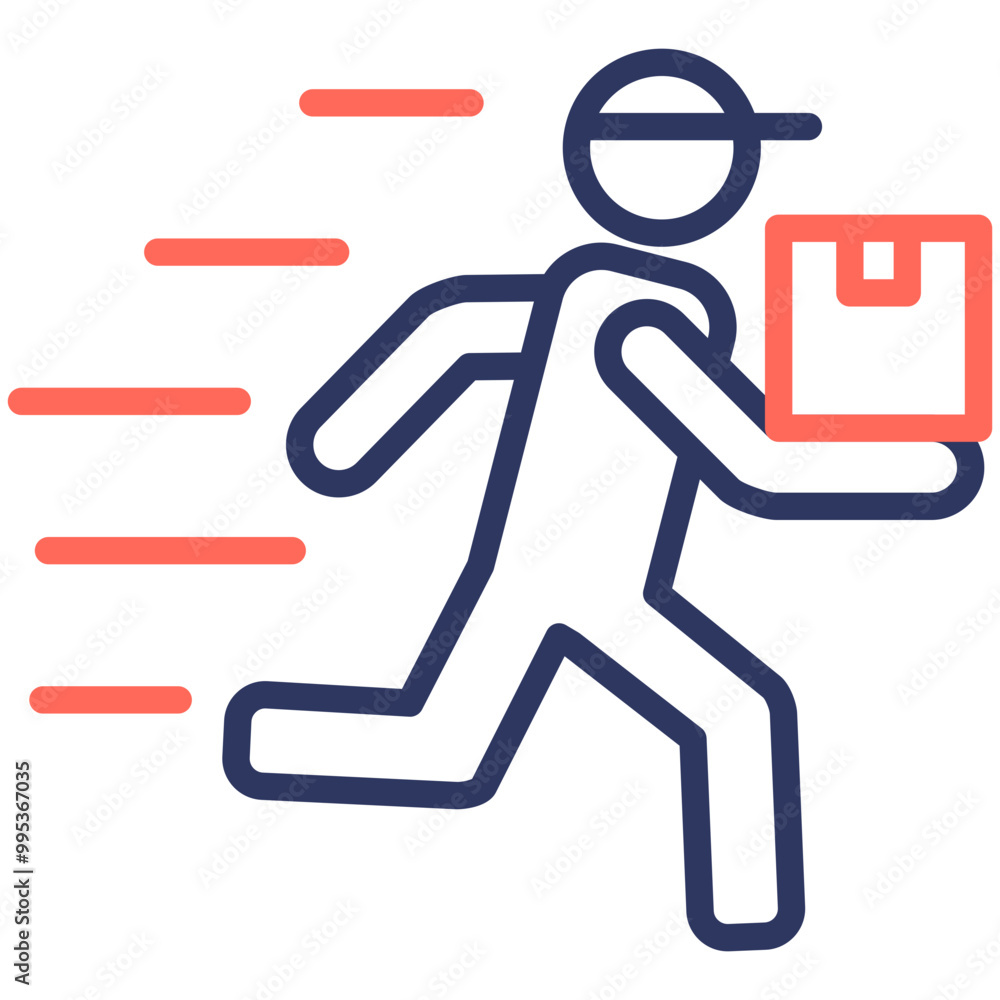 Courier Services Icon Courier Services Icon