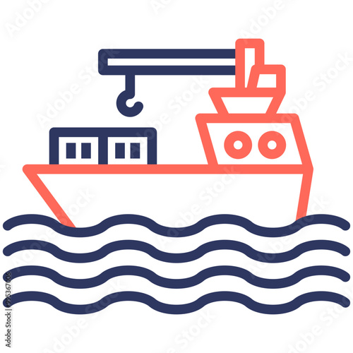Cargo Shiping Icon