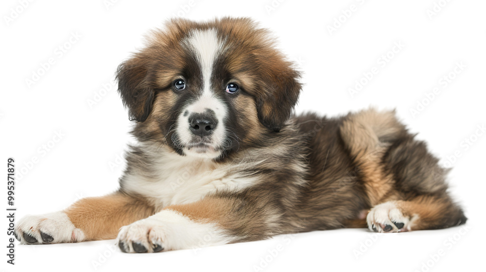 Fototapeta premium Beagle puppy full body shot isolated on transparent background, png