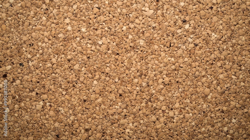 A plain cork board with no attachments, providing a clean and simple textured background. A plain cork board with no attachments, providing a clean and simple textured background.