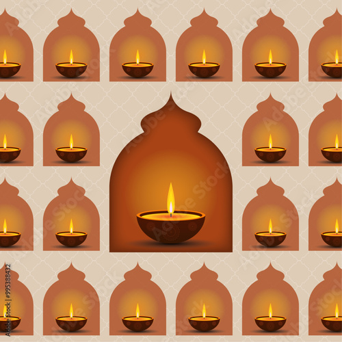 Happy Diwali post featuring wishes, suitable for social media: 