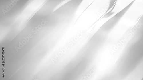 A smooth whiteboard background with light reflections, perfect for adding text or diagrams.