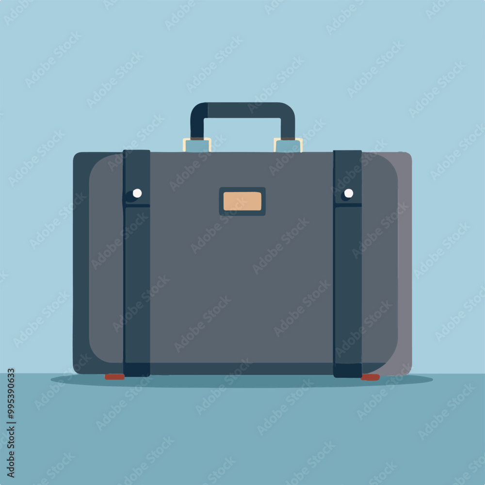 black suitcase isolated on white black suitcase isolated on white