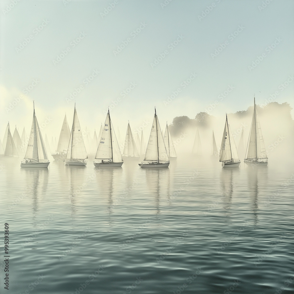 Fototapeta premium yacht in the sea