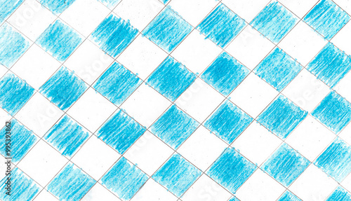 seamless blue and white pattern. Drawing: Bavarian flag. Oktoberfest. Picture: Oktoberfest, Germany. Blue bavaria with blue square, argyle, bavarian pattern. . Beer festival. Holiday