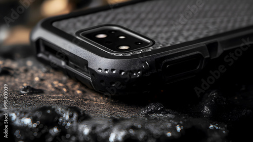 Rugged Shockproof Phone Case with Textured Grip photo